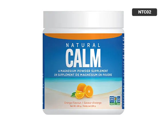 Natural Calm Magnesium Powder Orange Flavor 226g